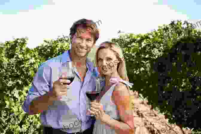 A Couple Enjoying A Glass Of Wine In A Vineyard During The Oaky Grand Tour Oaky S Grand Tour: How A Dog Cycled From Brighton To Edinburgh