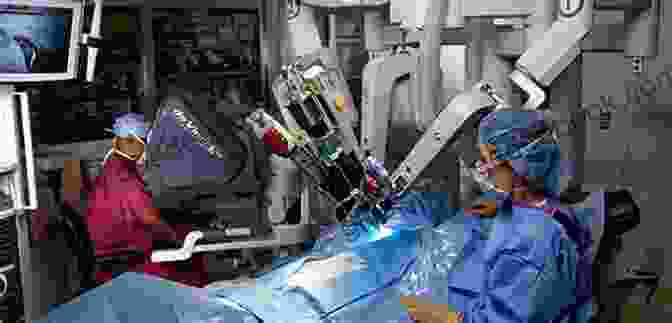 A Depiction Of A Surgical Robot Assisting In A Medical Procedure And A Humanoid Robot Interacting With Children In An Educational Setting, Highlighting The Versatility Of Service Robots M T RO BOT: The Beginning