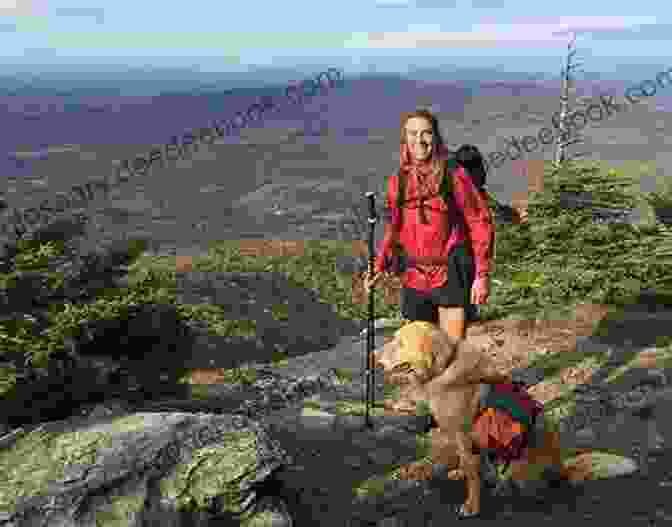 A Family Hiking With Their Dog. Ask Now The Beasts: Our Kinship With Animals Wild And Domestic