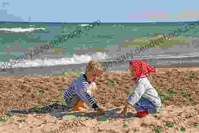 Children Playing On The Shore Of Lake Michigan Ship Captain S Daughter: Growing Up On The Great Lakes