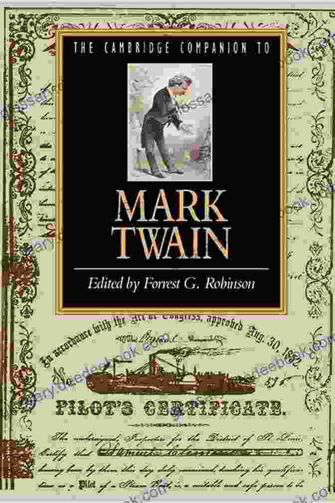 Mark Twain And His Companions Navigate A Treacherous Mountain Pass. Roughing It : With Original Illustrations