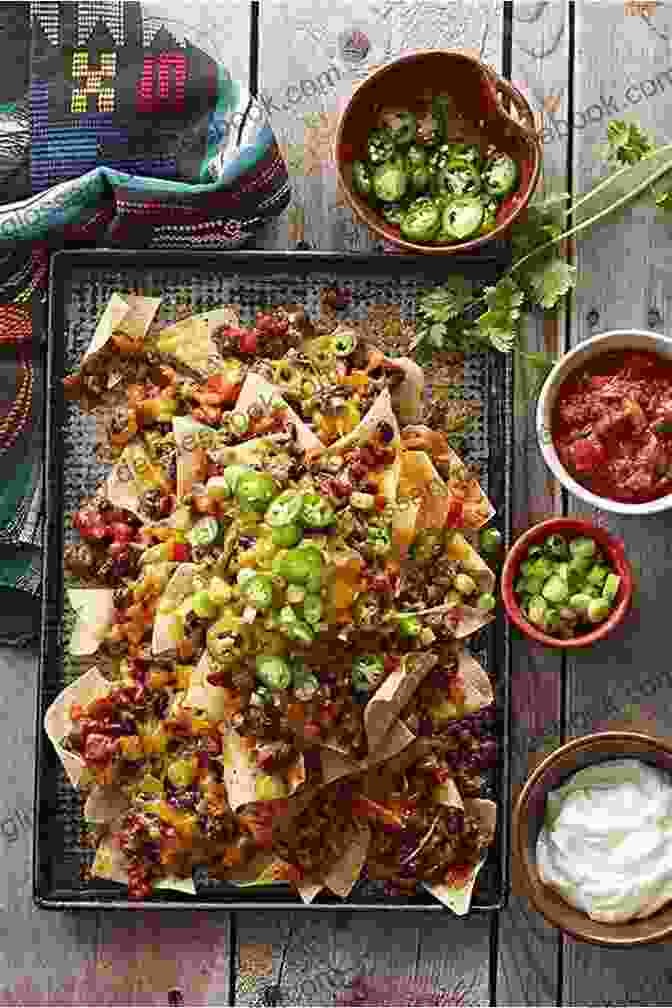 Nachos Topped With A Cosmic Array Of Ingredients Heavenly Hash Celestial Delights: A Collection Of 50 Out Of This World Cookbook Recipes