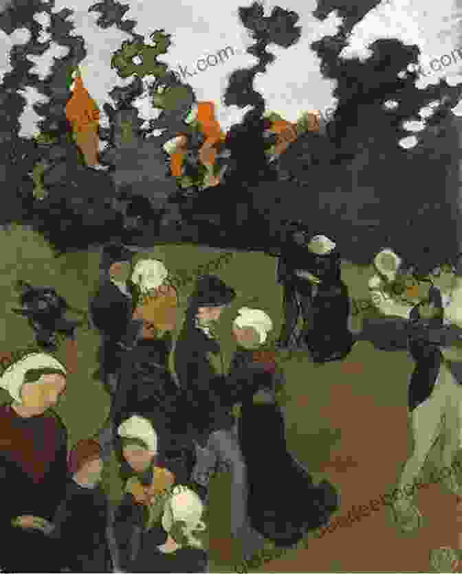 Post Impressionistic Painting Of A Religious Scene In A Breton Church By Maurice Denis BRITTANY: Brittany In A (French Impressions 1)