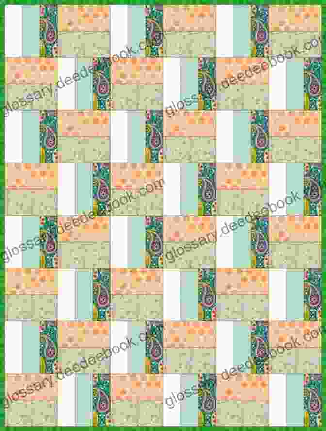 Rail Fence Quilt Block Pattern Simple Quilt Pattern Blocks: 6 Inch And 12 Inch Quilt Block