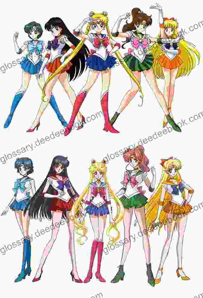 Sailor Moon Character Design Kids Comic Waifu Character Designs : 250+ Cute Manga Faces / Digital Art For Beginners