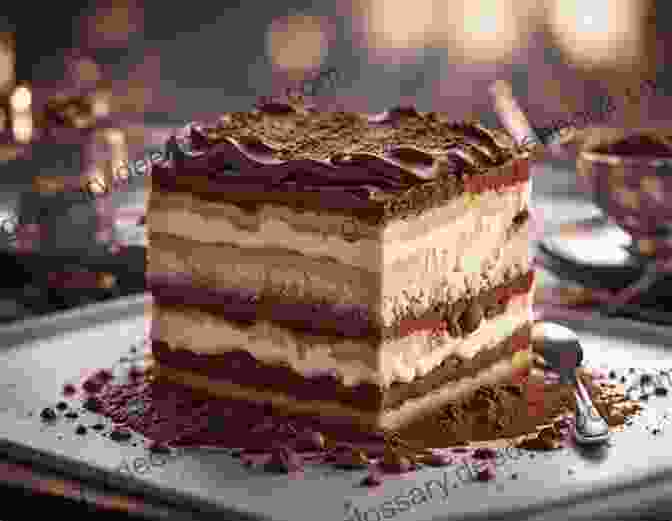 Tiramisu Adorned With Chocolate Stars And Cocoa Powder Heavenly Hash Celestial Delights: A Collection Of 50 Out Of This World Cookbook Recipes