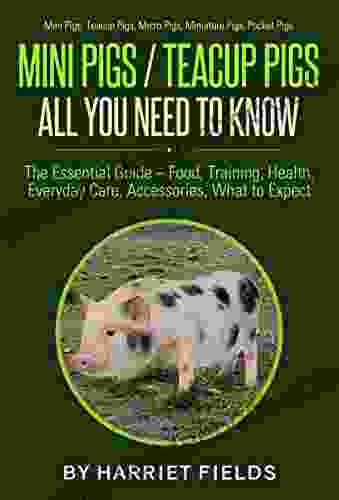Mini Pigs / Teacup Pigs All You Need To Know: The Essential Guide ? Food Training Health Everyday Care Accessories What To Expect Mini Pigs Teacup Pigs Micro Pigs Miniature Pigs Pocket Pigs